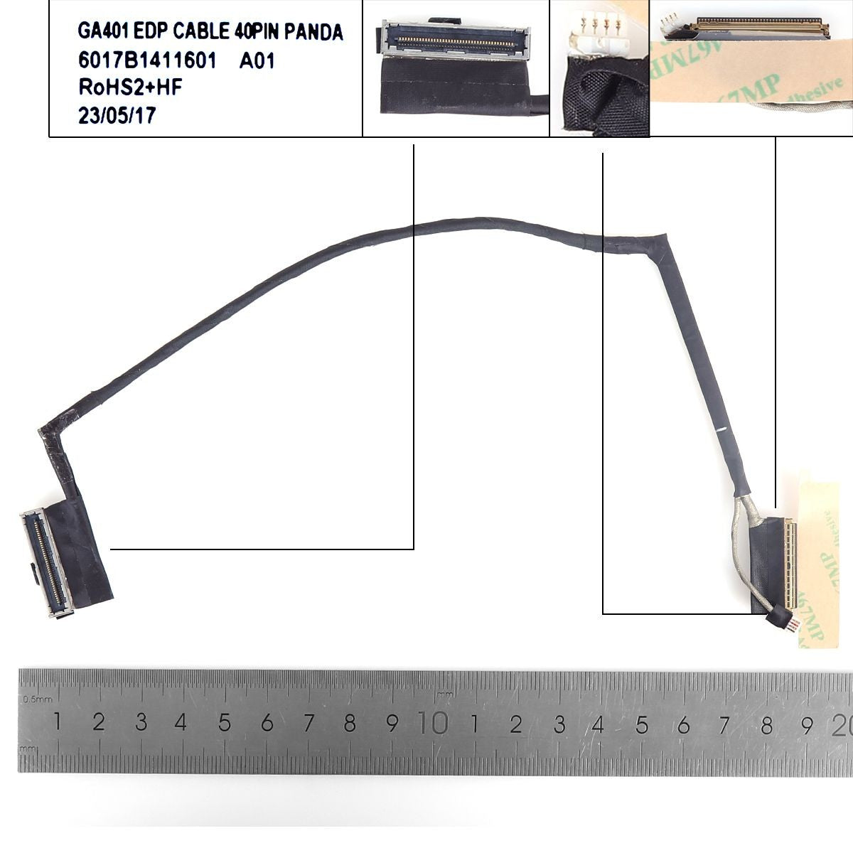Cable Flex Para Portátil Asus Rog 14 G14 Ga401 Ga401Qm/Qh/Iv 6017B1411601 40 Pines