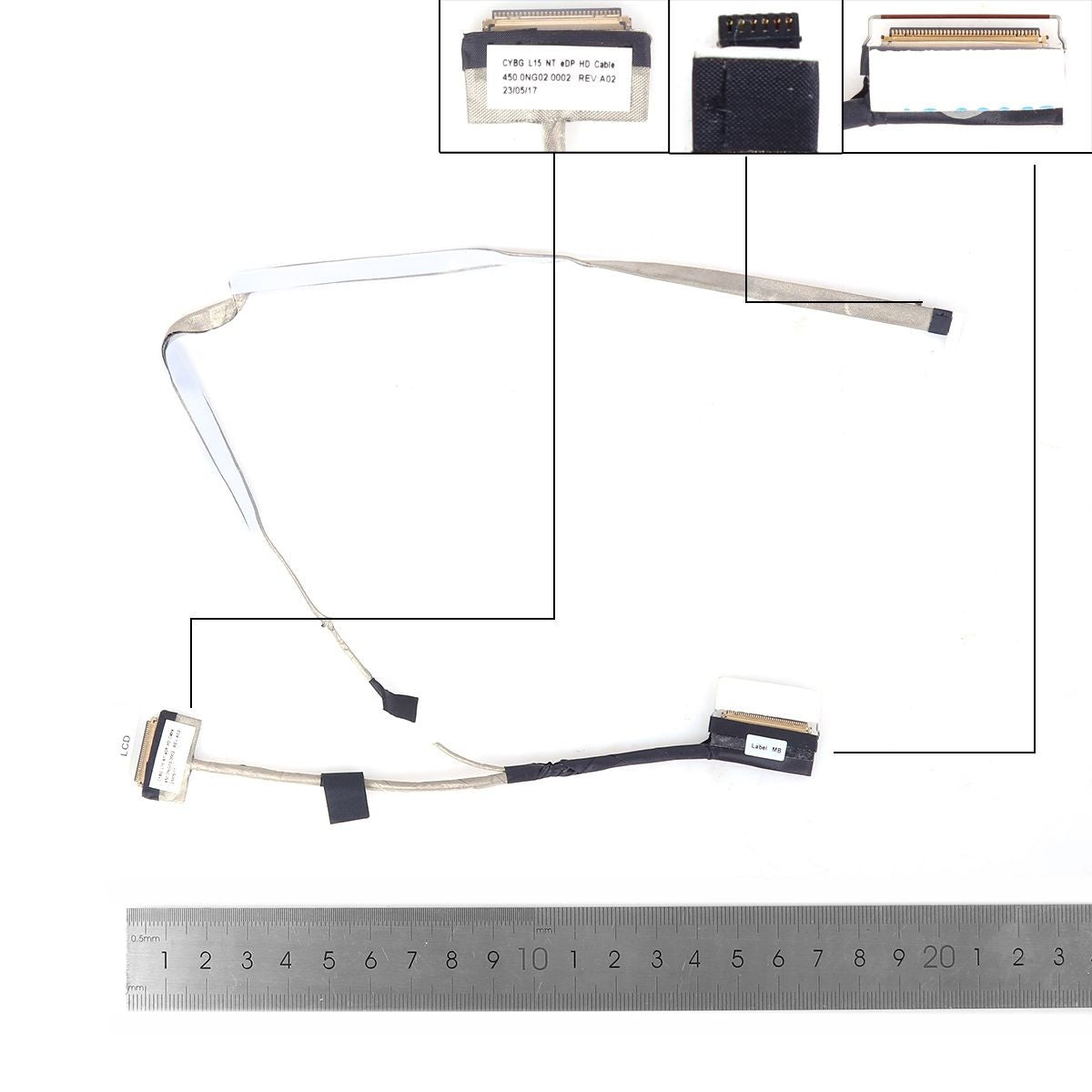 Cable Flex Para Portátil Dell Latitude 3520 E3520 0Ddygx 450.0Ng02.0002 30 Pines