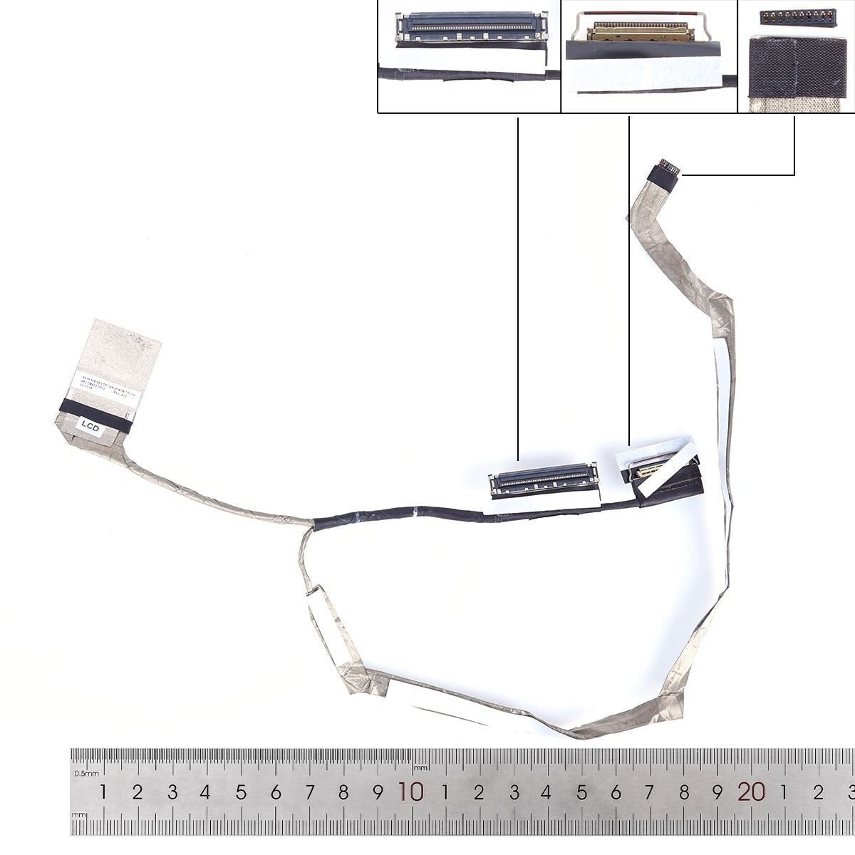 Cable Flex Para Portátil Dell Latitude 5520 5521 Precision 3520 3521 01Dvtd 450.0M602.0002 Sin Táctil 30 Pines