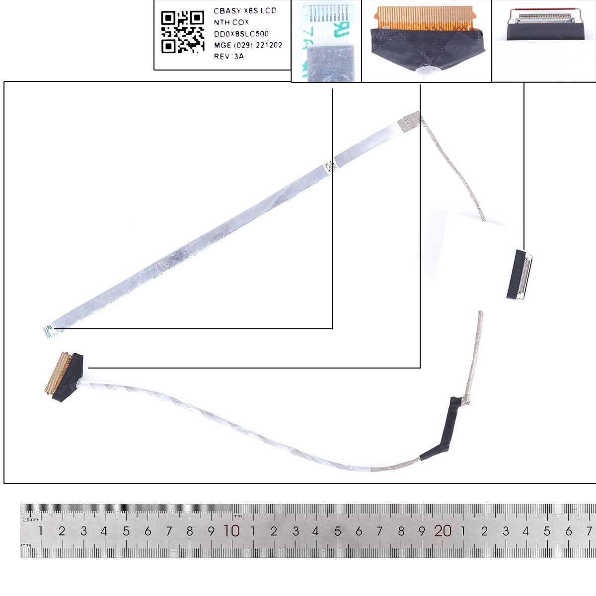 Cable Flex Para Portátil Hp 440 G9 445 G9 Hsn-Q34C-4 Zhan 66 Pro Dd0X8Slc500 Dd0X8Slc420 Dd0X8Slc621 30 Pines