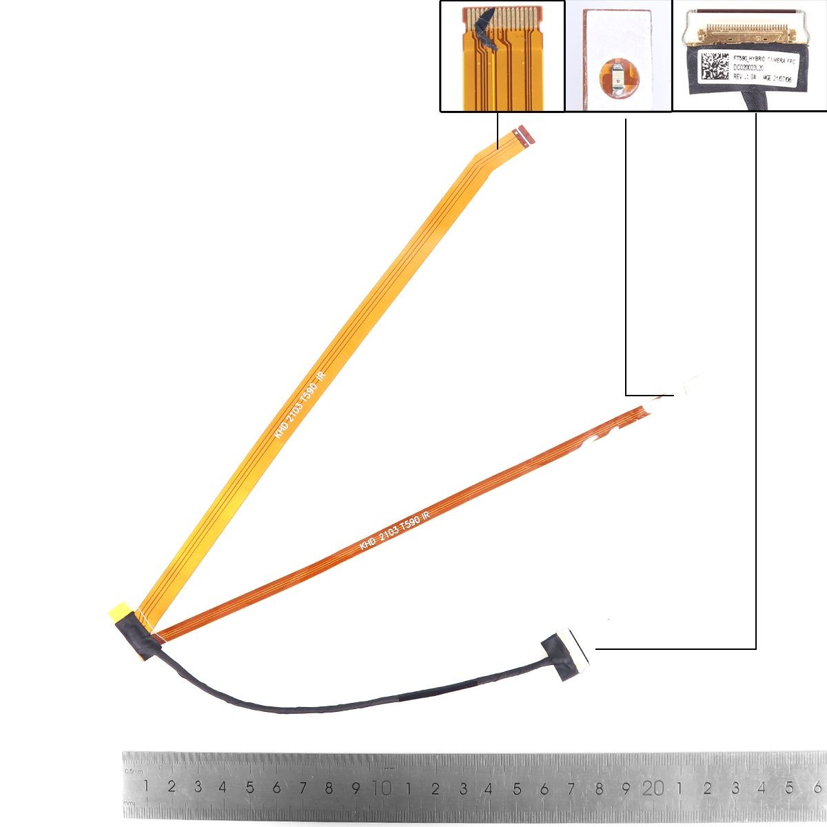 Cable Flex Para Portátil Lenovo P15S Gen1 Ft590 P53S T15 Ht5B1 01Yt327 Dc020023L20