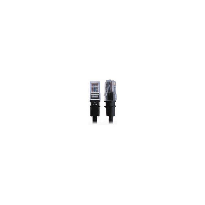 Cable Patchsee Cat5e Ftp 0.6m De Red Negro 0,6 M