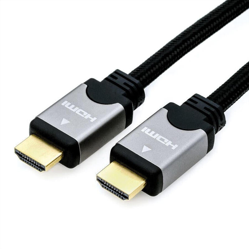 Cable Roline 11.04.5853 Hdmi 5 M Hdmi Tipo A (Estándar) Negro, Plata