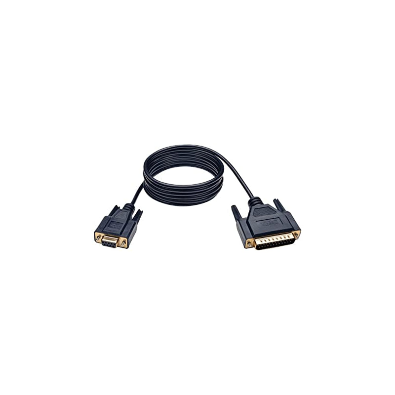 Cable Rs232 2m Db9 (H) A Db25 (M), Negro, Pineado Epson Tm