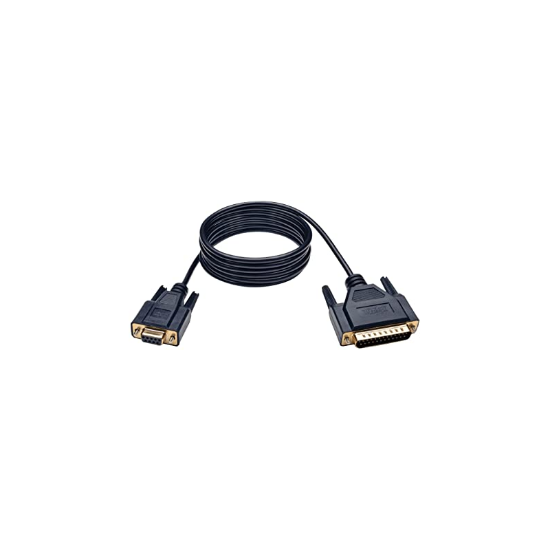 Cable Rs232 2m Db9 (H) A Db25 (M), Negro, Pineado Epson Tm