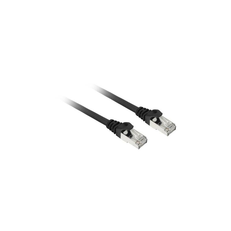 Cable Sharkoon Sftp, Rj-45, Cat.7a Negro, 2 Metros 4044951029341