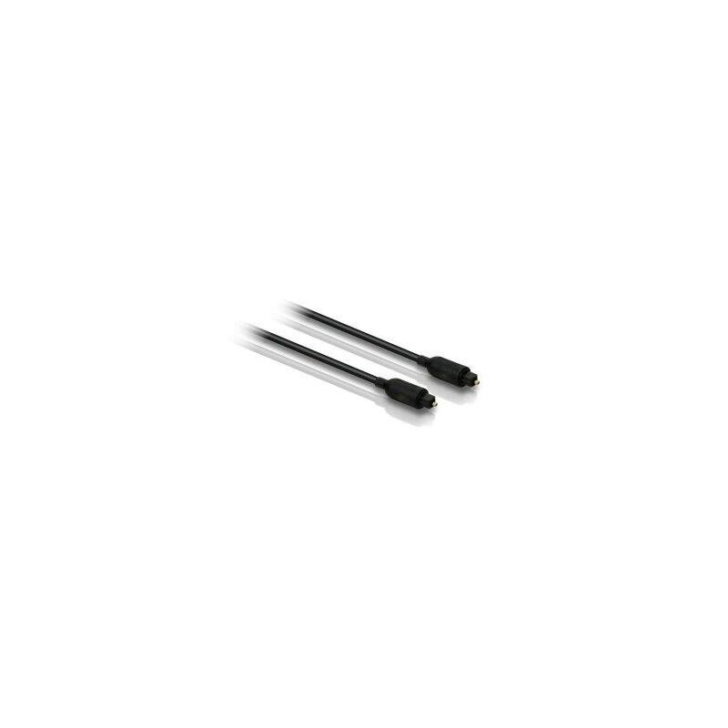 Cable Toslink Philips Swa2302w/10 Optico Digital Audio 1.5m Color Negro