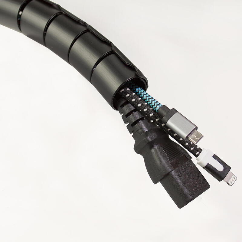 Cable Tube 25 Mm Incl. Tool (2 M Package), Black