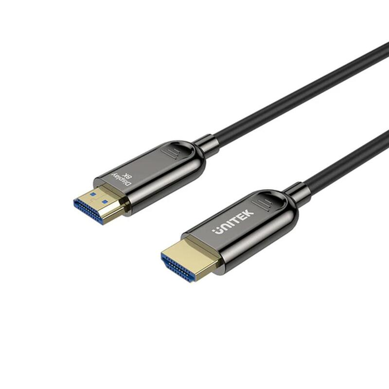 Cable Unitek C11085gy01-3m Optic Hdmi 2.1 Aoc 8k 120hz 3m