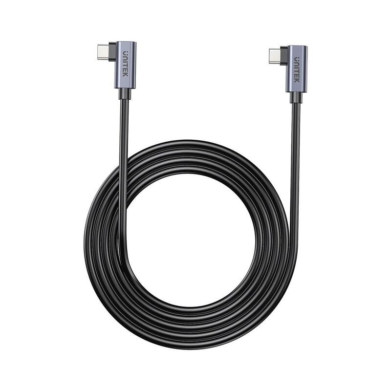 Cable Unitek Usb-C Dual 90° M/M 1m