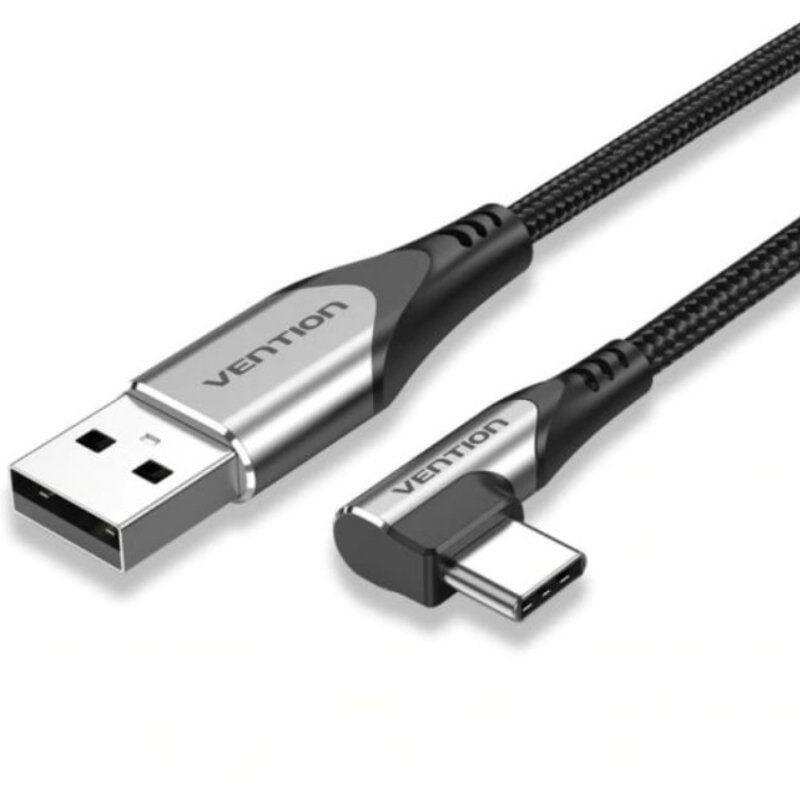 Cable Usb 2.0 Tipo-C 270 Vention Coehd Usb Tipo-C Macho Usb Macho 5gbps 50cm Gris