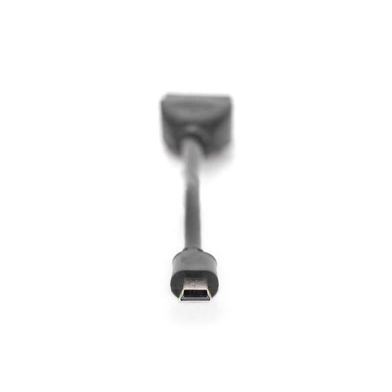 Cable Usb 2.0 Tipo Mini Usb A-H Otg 0.15m