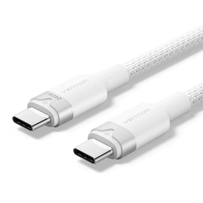 Cable Usb-C Do Usb-C Vention Usb 2.0 5a 240w 1m Negro
