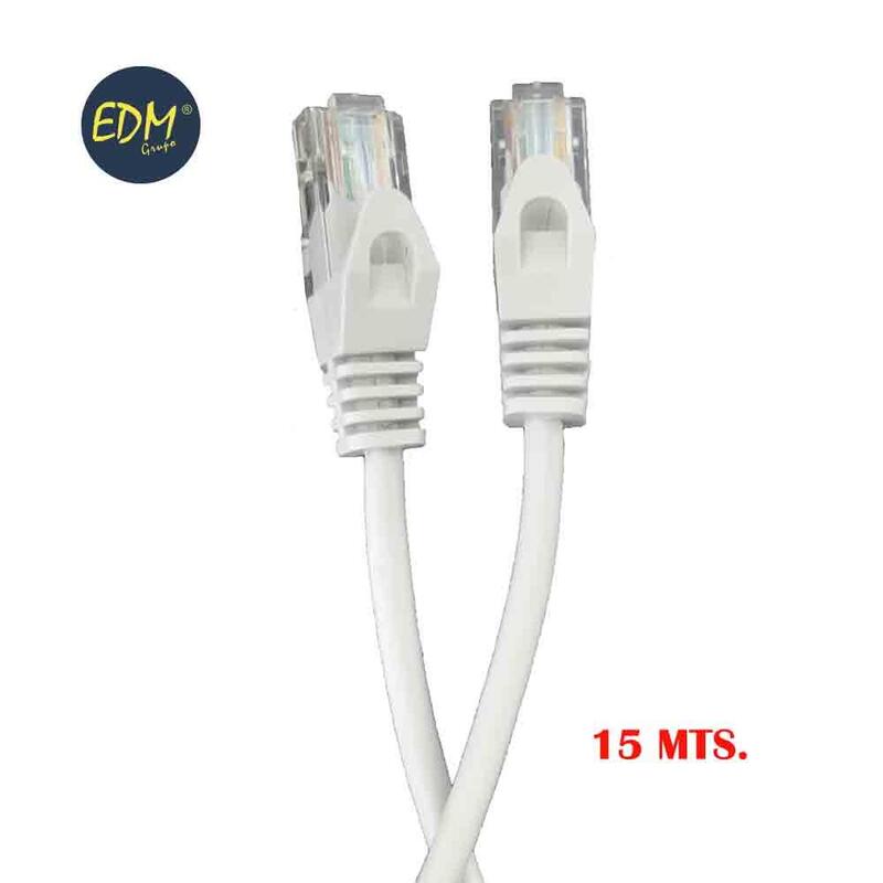 Cable Utp Cat.5e Latiguillo Rj45 "Outex" 15 M