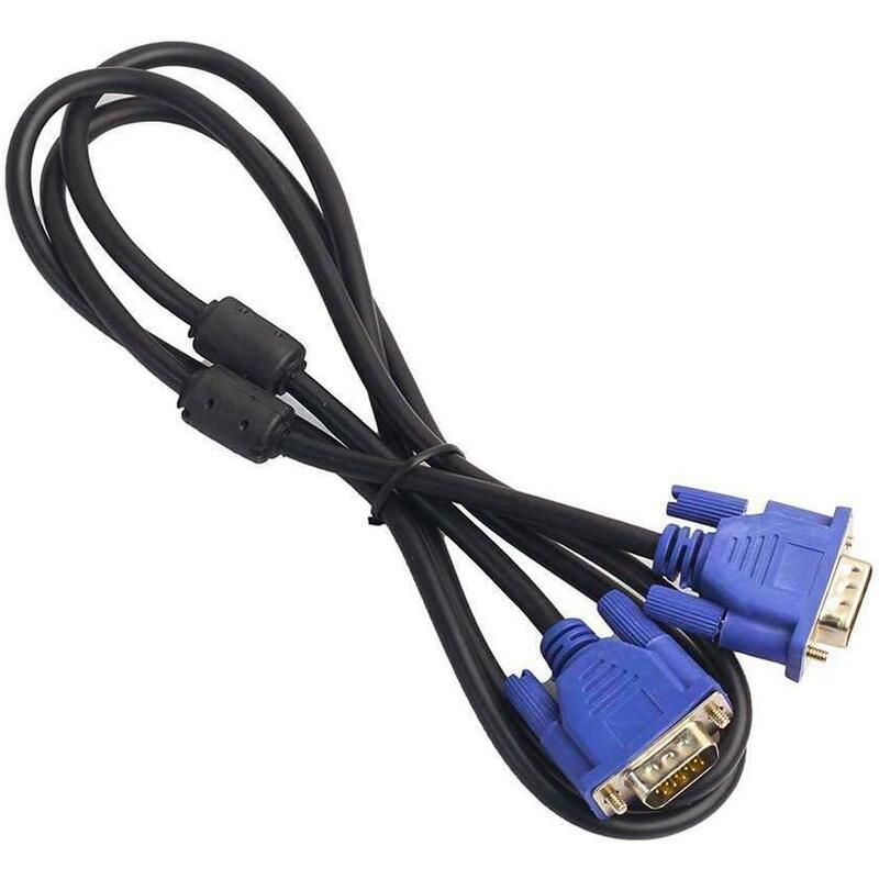 Cable Vga Macho Vga Macho 1.80m Negro