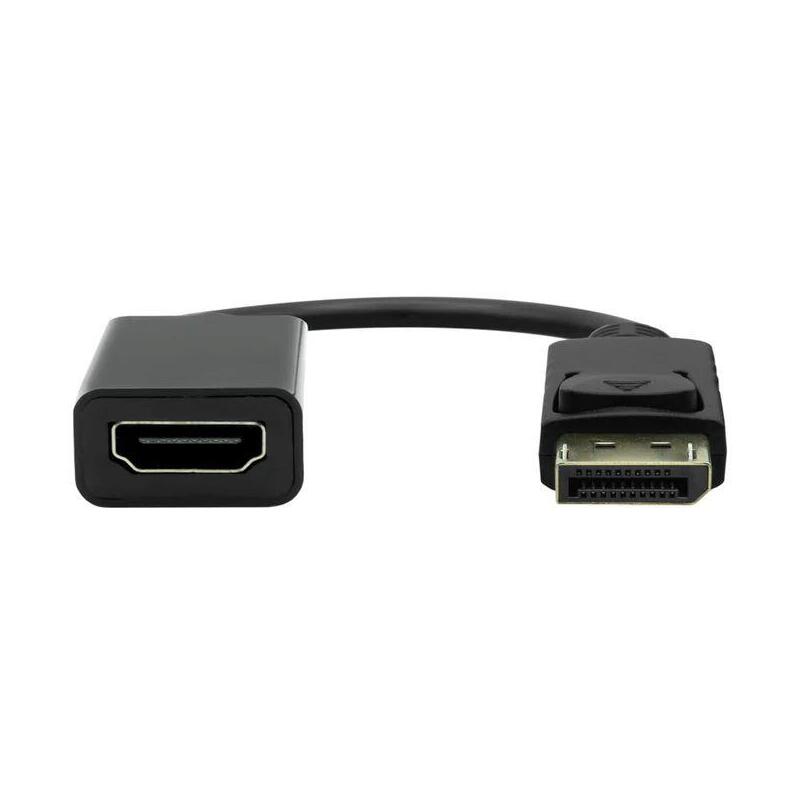 Cableadapter. Dp-Hdmi. M/F. Black. 20cm