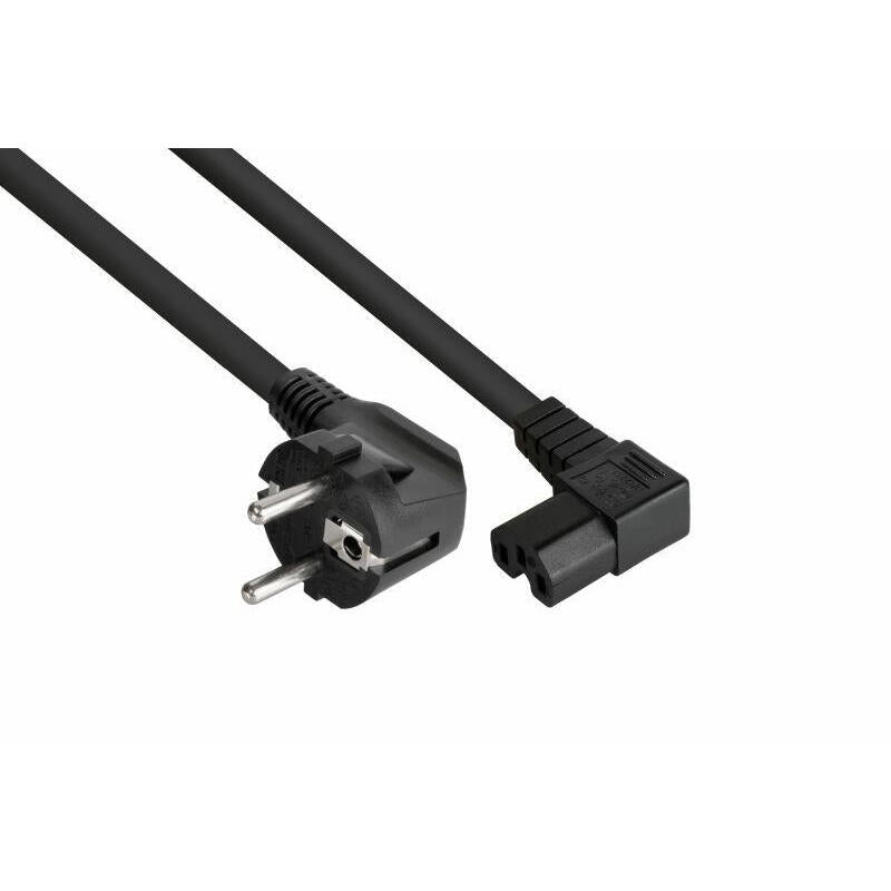 Cablemeimer Schutzkon.-M. 90° Gew. - C15 Gew. Negro 1,8m