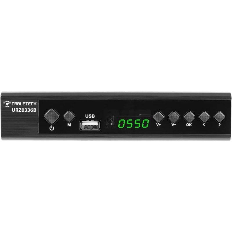 Cabletech Urz0336b Sintonizador Tdt Dvb-T2 H.265 Hevc