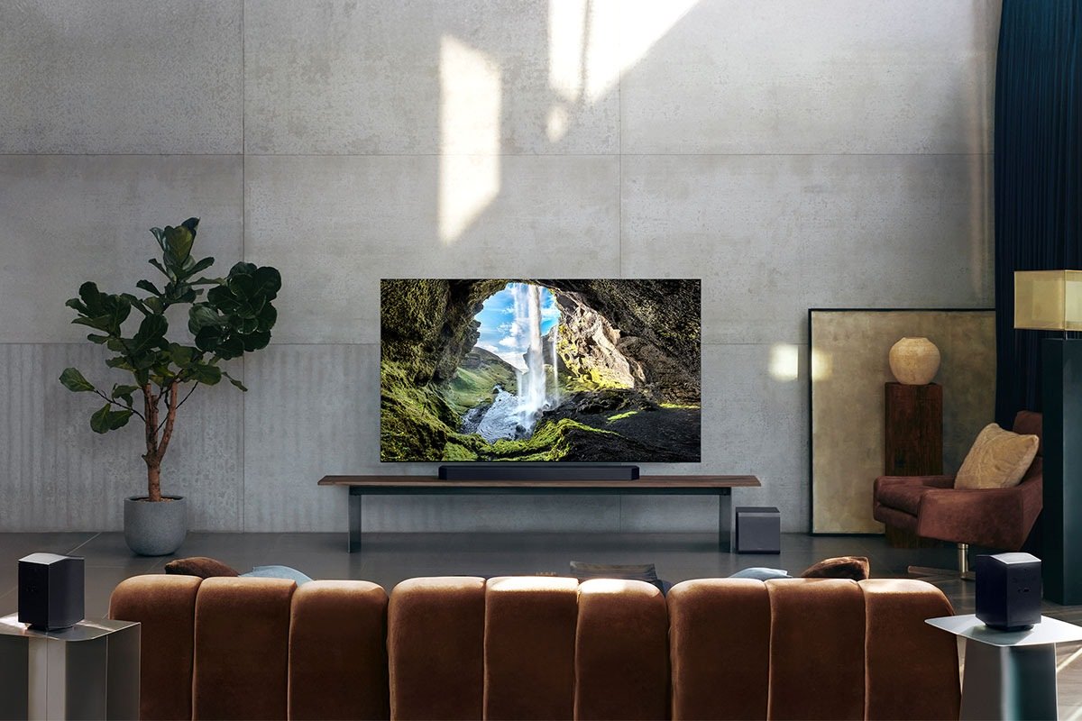 Barra De Sonido Samsung Serie Q Hw-Q995gf Negro Hw-Q995gf/Zg