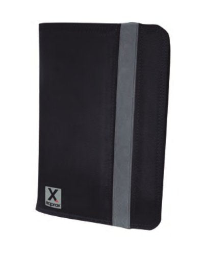 Approx Apputc03b Funda Para Tablet 7\1 Anclaje Elastico Convertible En Atril Nylon Color Negro
