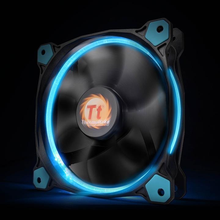 EAN 4717964400758 - Thermaltake Riing 14 Carcasa del ordenador Ventilador 14 cm Negro, Azul imagen 2