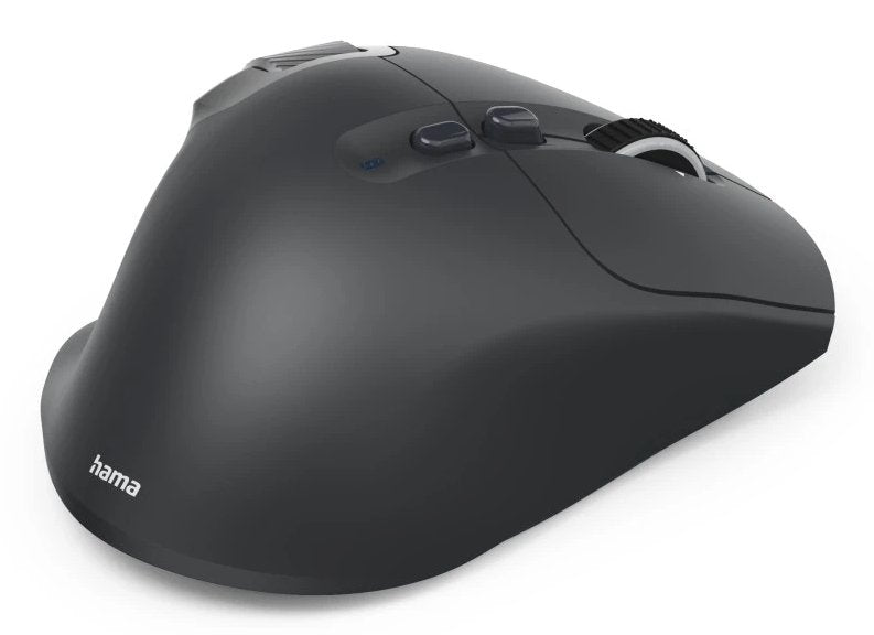 Hama Hama Raton Multidispositivo Ergonomico Vertical "Wm-900 , Con Bt, Negro