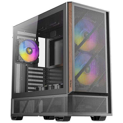 Caja Pc Antec P30 Argb Mid-Tower Atx 2xvent 140mm + 3xvent 120mm Pwm Negra