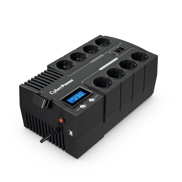 EAN 4712856271232 - CyberPower BR1200ELCD sistema de alimentación ininterrumpida (UPS) Línea interactiva 1,2 kVA 720 W 8 sali imagen 1