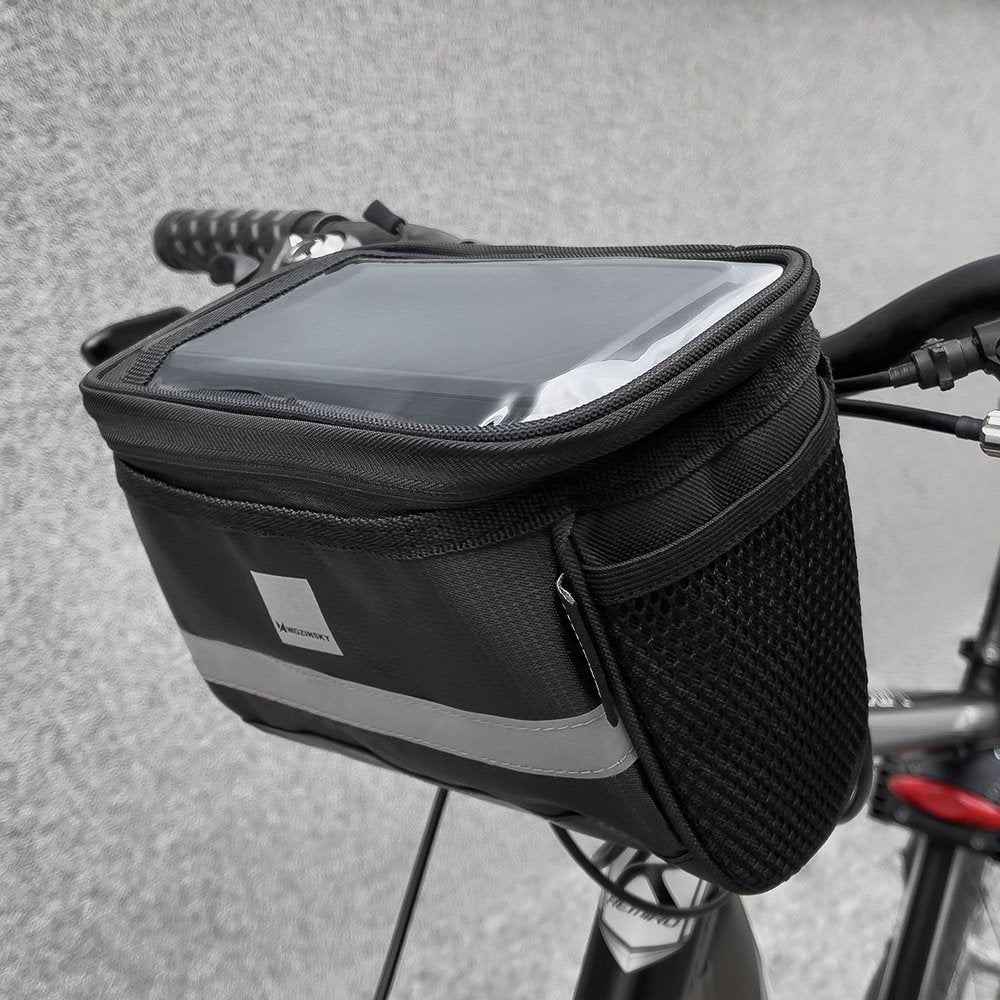 EAN 5907769300516 - Wozinsky WBB12BK Frente Bolsa de bicicletas 2 L Poliéster, PVC Negro imagen 9