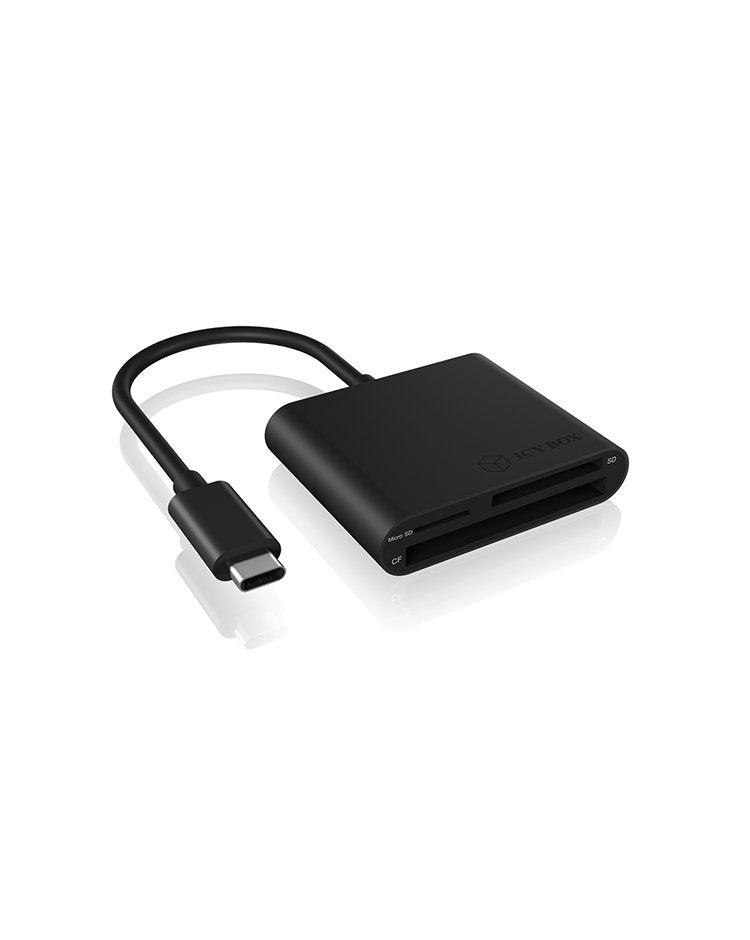 EAN 4250078169864 - ICY BOX IB-CR301-C3 lector de tarjeta USB 3.2 Gen 1 (3.1 Gen 1) Type-C Negro imagen 2