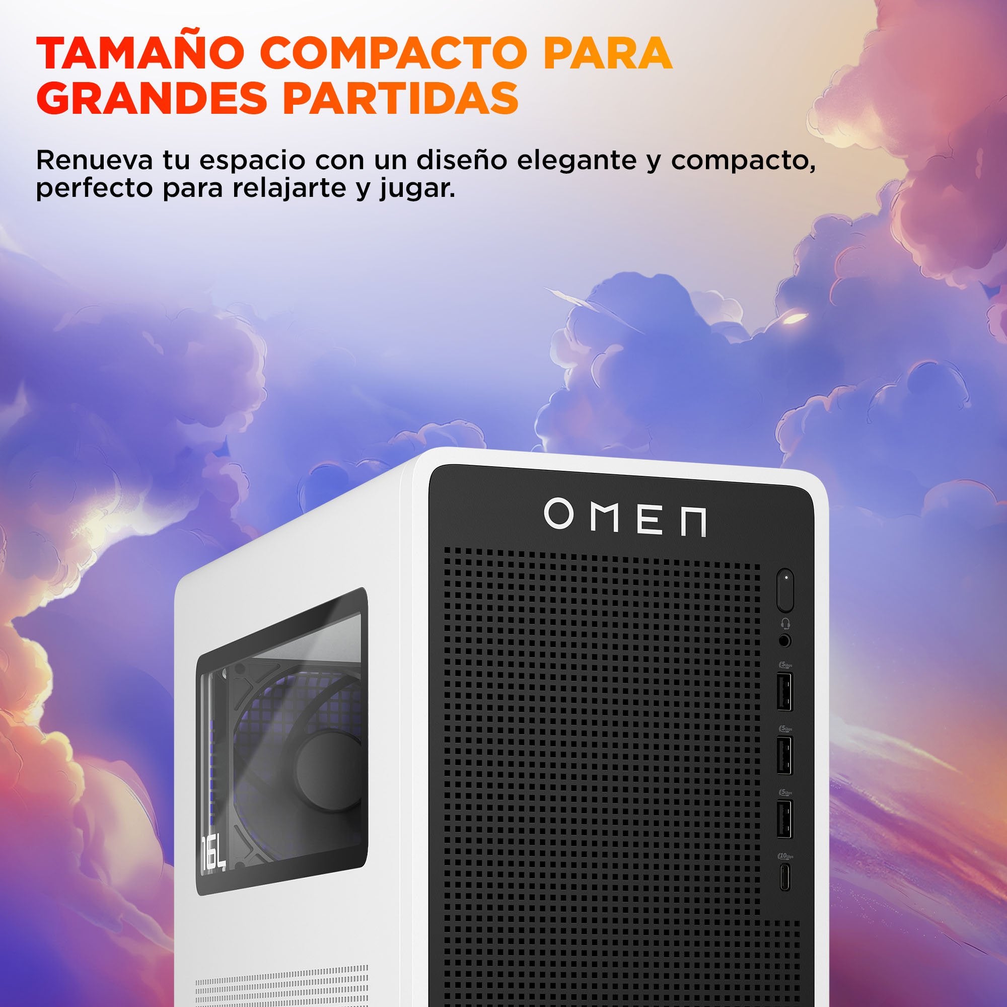 EAN 0199764264404 - HP OMEN 16L Gaming Desktop PC TG03-0088ns PC Intel Core Ultra 5 225F 16 GB DDR5-SDRAM NVIDIA GeForce RTX imagen 8