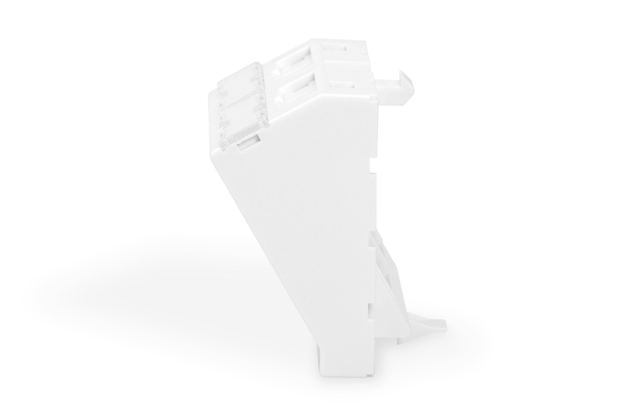 Digitus Placa Frontal, 2 Puertos, 45 X 45 Mm, Acodada, Para Marco Dn-93802-5-Sh