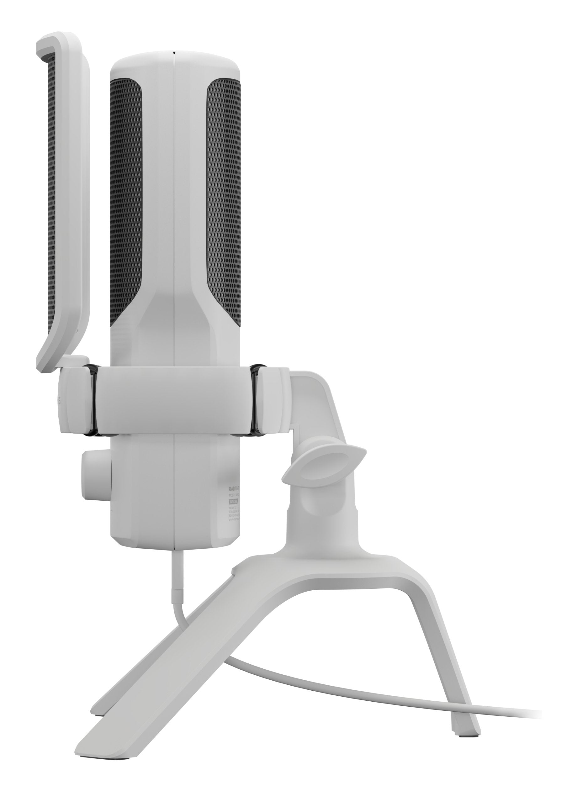 Micrófono Natec Genesis Radium 250 Usb Stand White