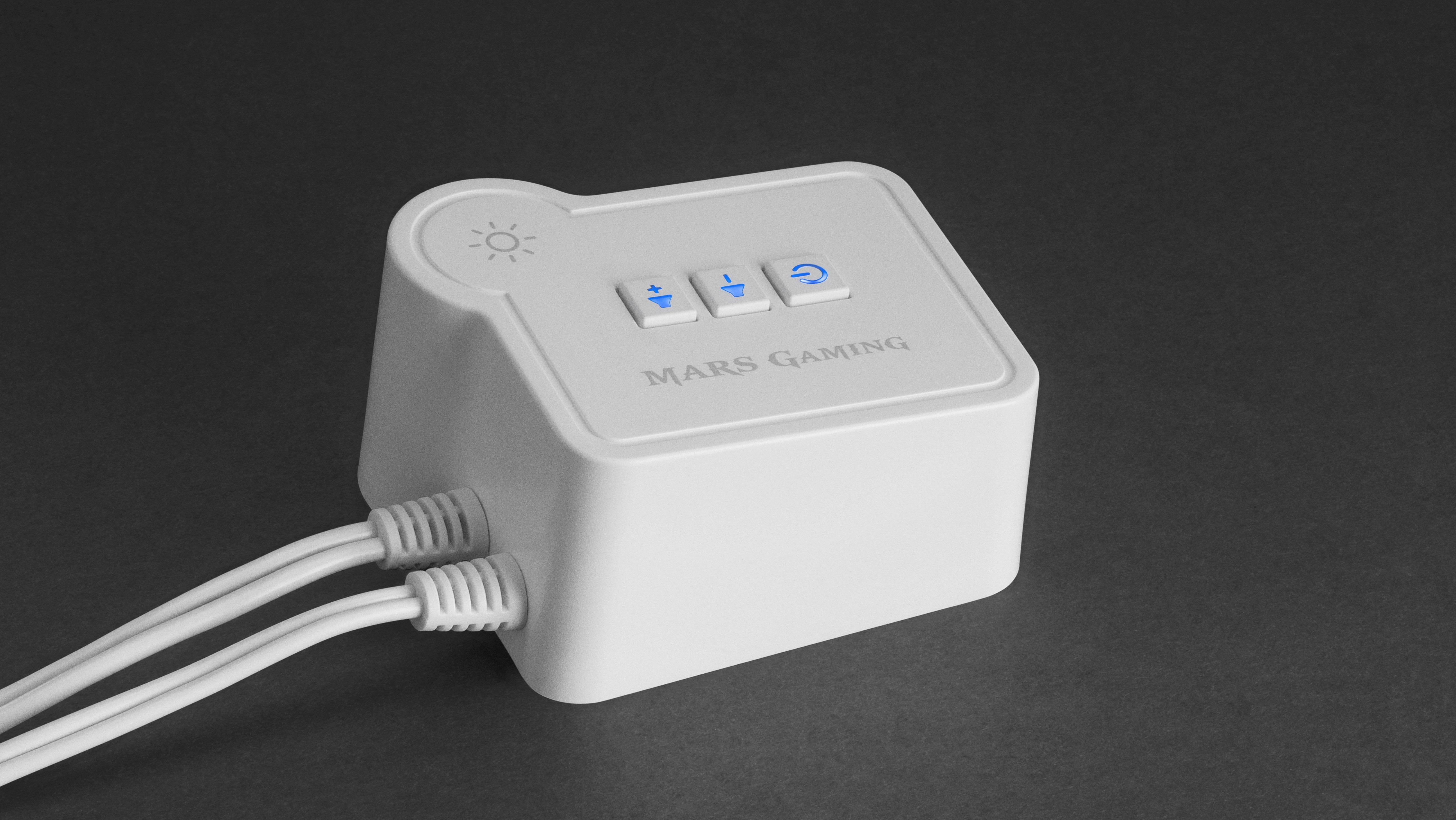 Altavoces Con Bluetooth Mars Gaming Msrgbw 15w 2.0 Blancos