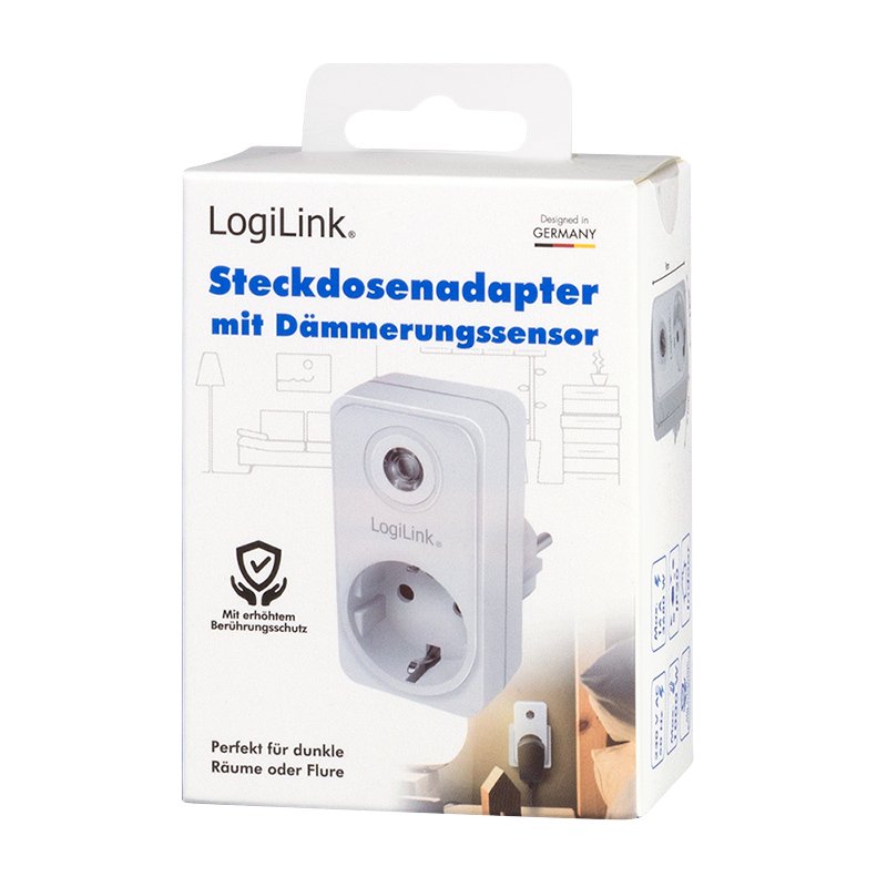 Logilink Pa0263 Interruptor Crepuscular Blanco 230 V