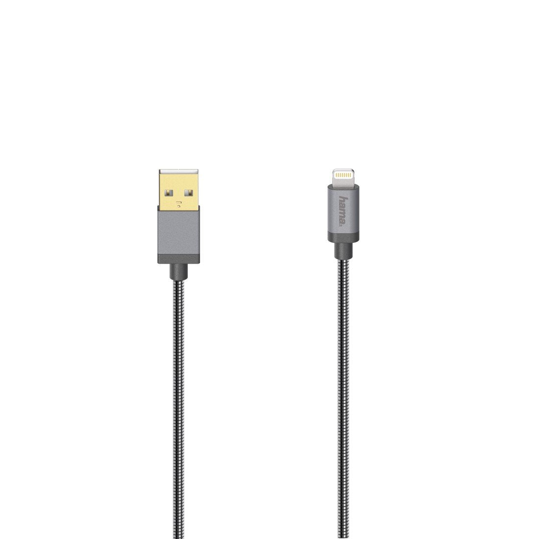 EAN 4047443442710 - Hama 00200501 cable de conector Lightning 0,75 m Antracita imagen 1