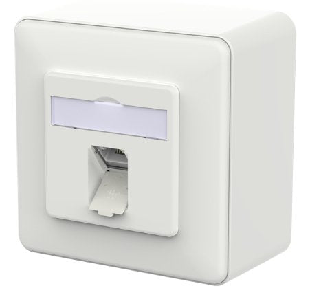 Metz Connect Anschlussdose E-Dat C6a Lsa++ 1 Port Ap Verkehrswei
