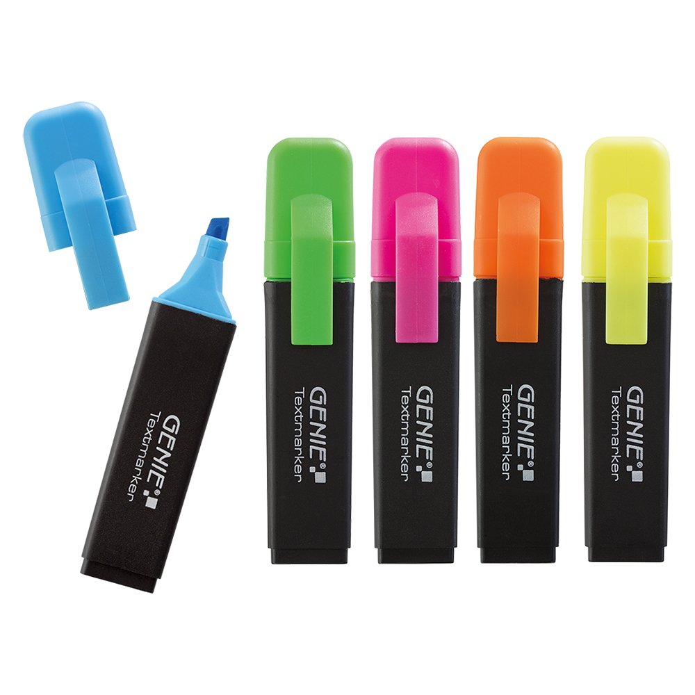 Iluminador Genie 5 Colores 5 Piezas.