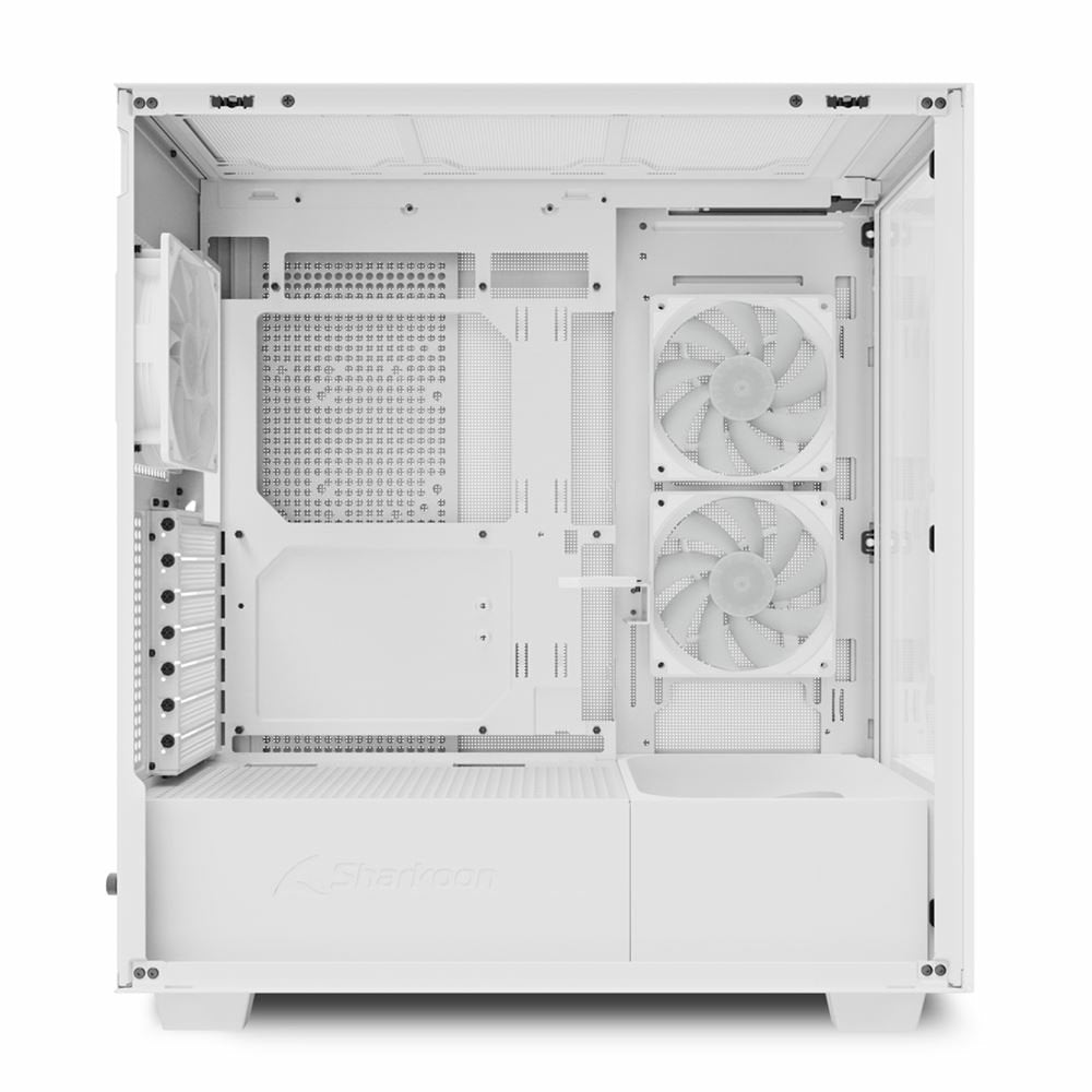Caja Pc Sharkoon Rebel C60 Rgb Blanca, 4044951040049