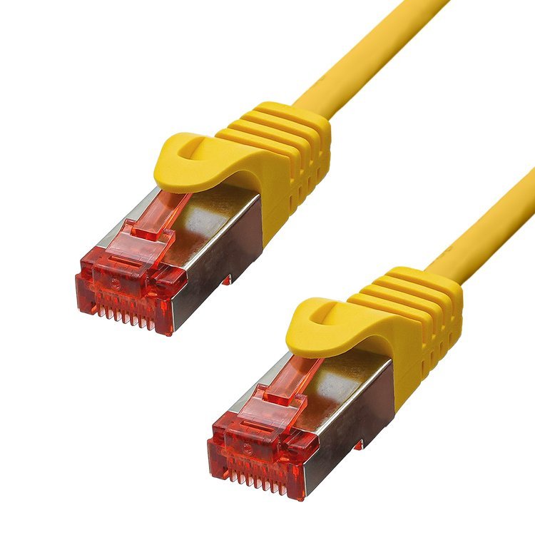 Proxtend F/Utp Cat6 Lszh Awg 26 Cu Yellow 10m