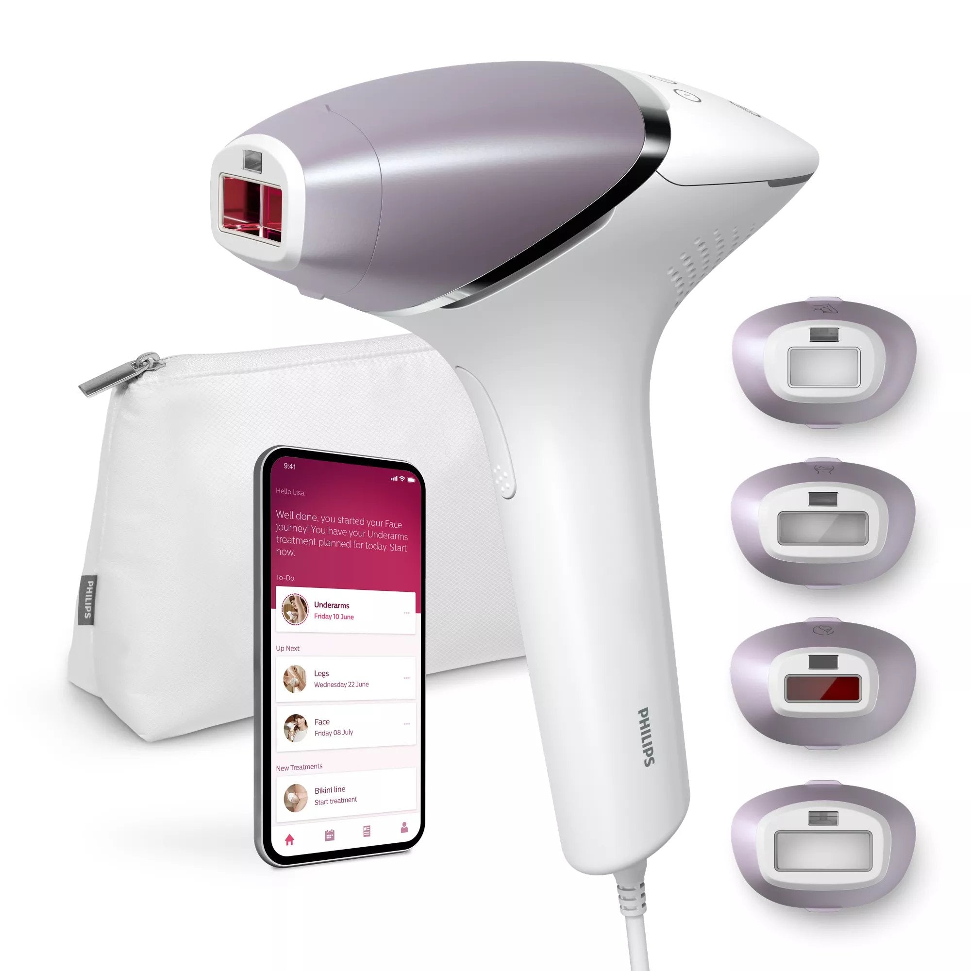 EAN 8720689016438 - Philips Lumea Prestige BRI947/00 depiladora de luz pulsada Luz pulsada intensa (IPL) Oro, Blanco imagen 1