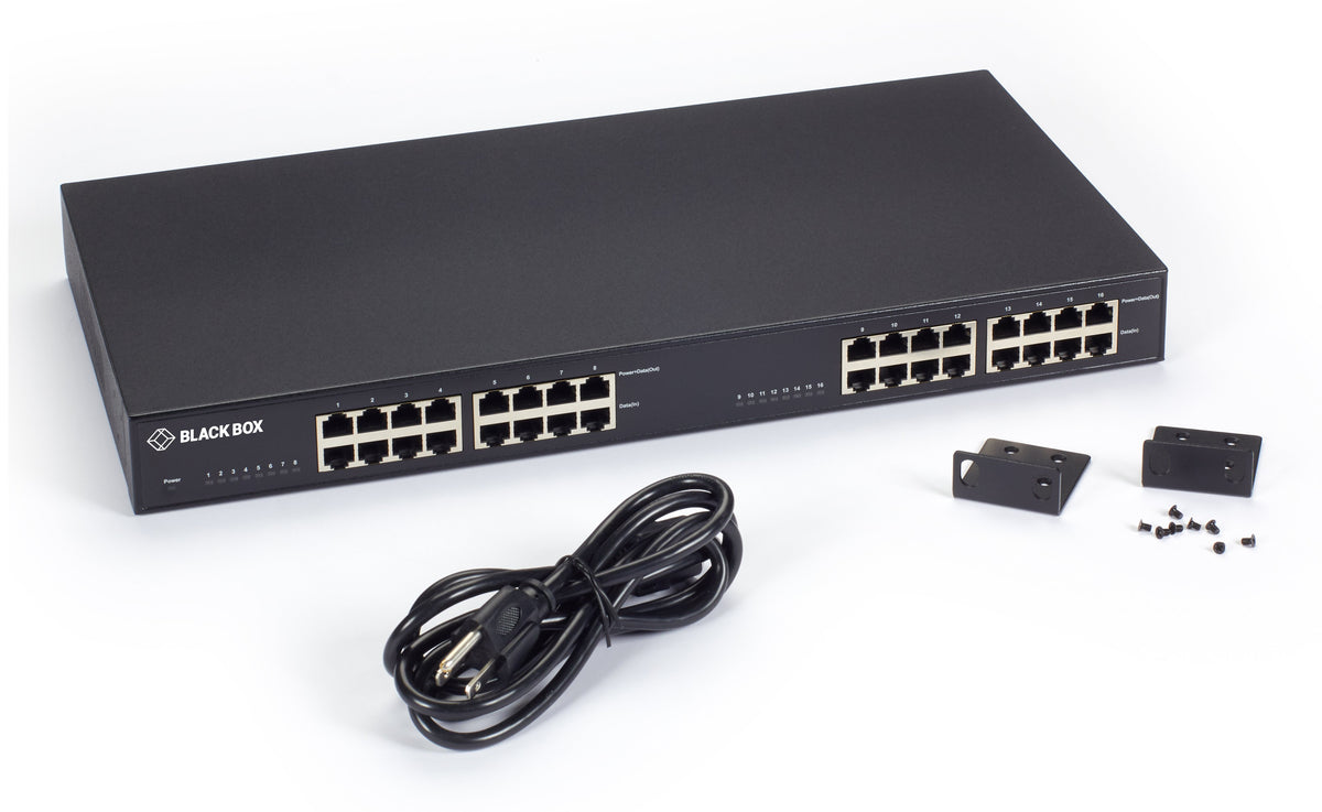 EAN 0822088135005 - Black Box LPJ016A-T-R2 adaptador e inyector de PoE Gigabit Ethernet imagen 2