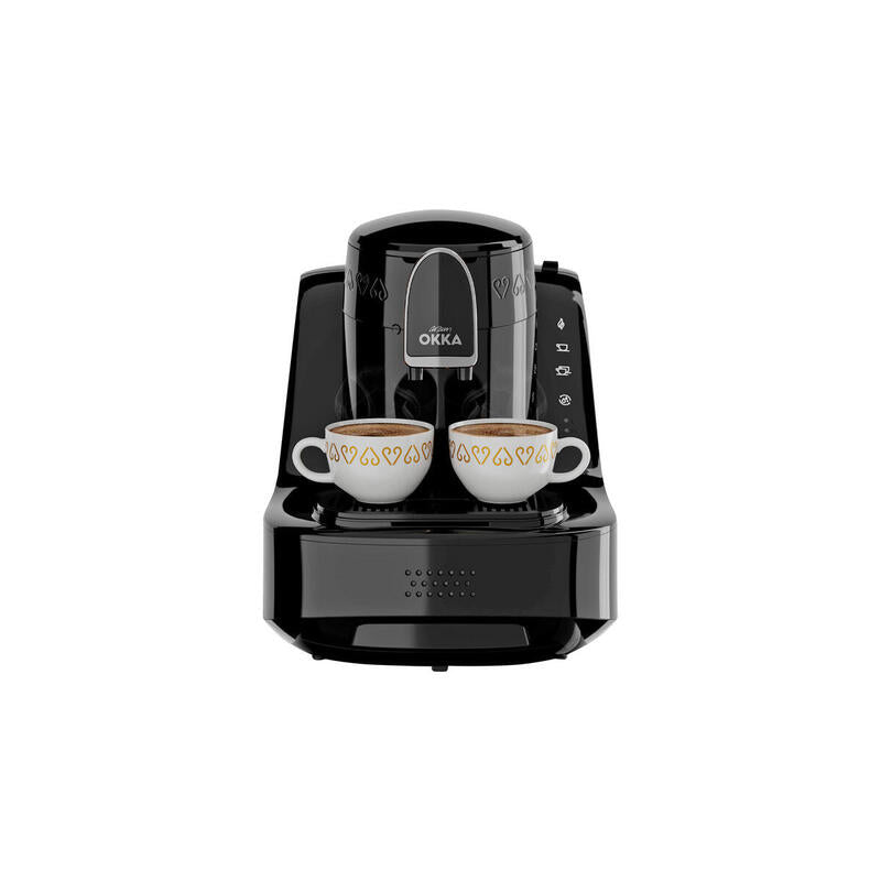 Cafetera Arzum Okka Elite Moca Negro/Cromo, Modelo 2025 Ok0040-2000