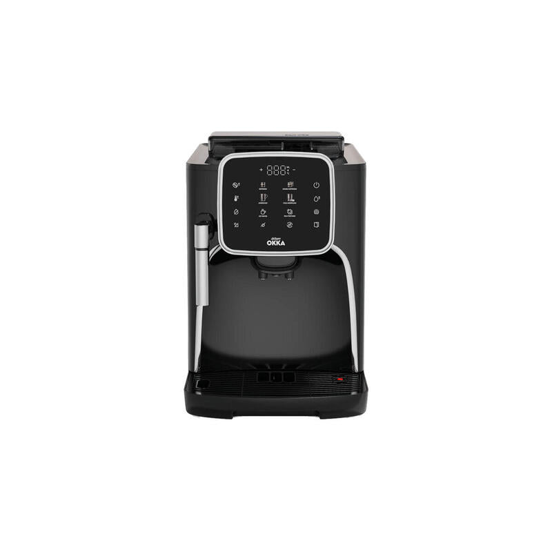 Cafetera Arzum Okka Espresso Pro, Totalmente Automático Negro/Cromo, 1450 Vatios Ok0030-0500