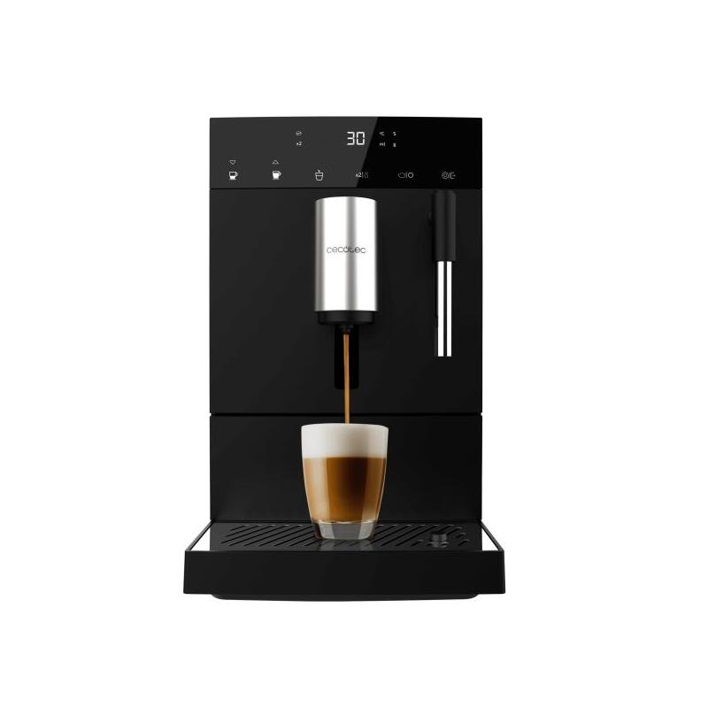 Cafetera Cecotec Cremmaet Compact Steam Superautomatica - 19bar - Deposito De 1.1l - Molinillo Conico - Pantalla Tactil