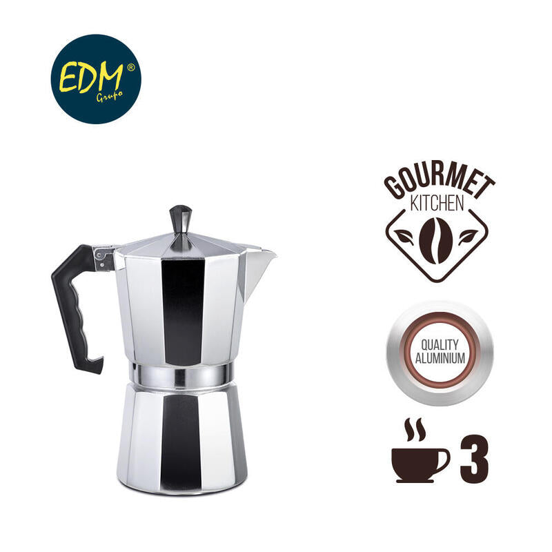 Cafetera Italiana Edm - 3 Tazas