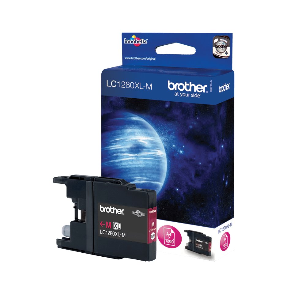 EAN 4977766694063 - Brother LC1280XLM cartucho de tinta 1 pieza(s) Original Magenta imagen 1