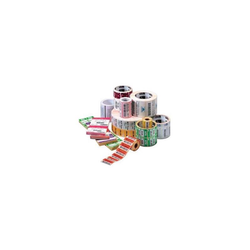Caja 4 Rollos De Etiquetas Zebra 102mmx38mm Z-Select 2000d
