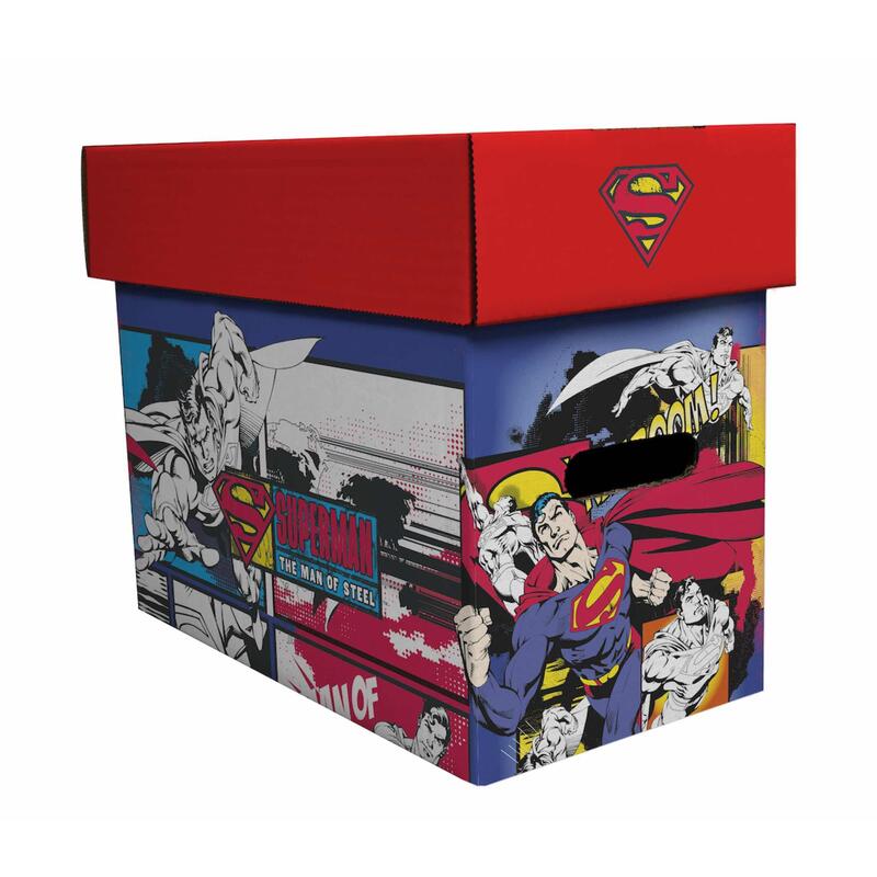 Caja Con Tapa Superman The Man Of Steel Universo Dc