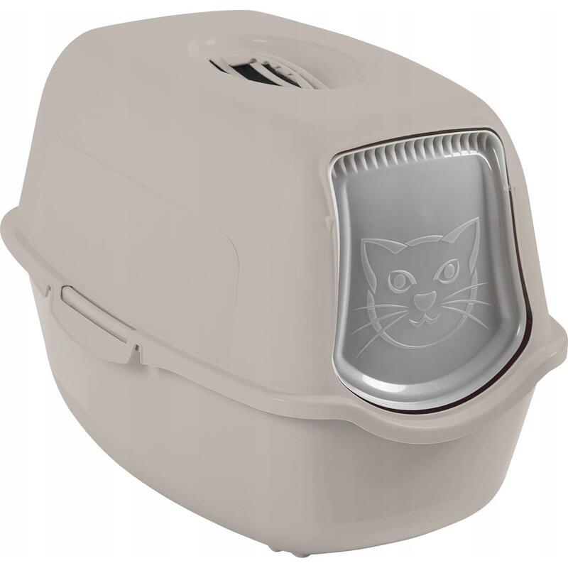 Caja De Arena Con Cubierta Rotho Bailey Beige